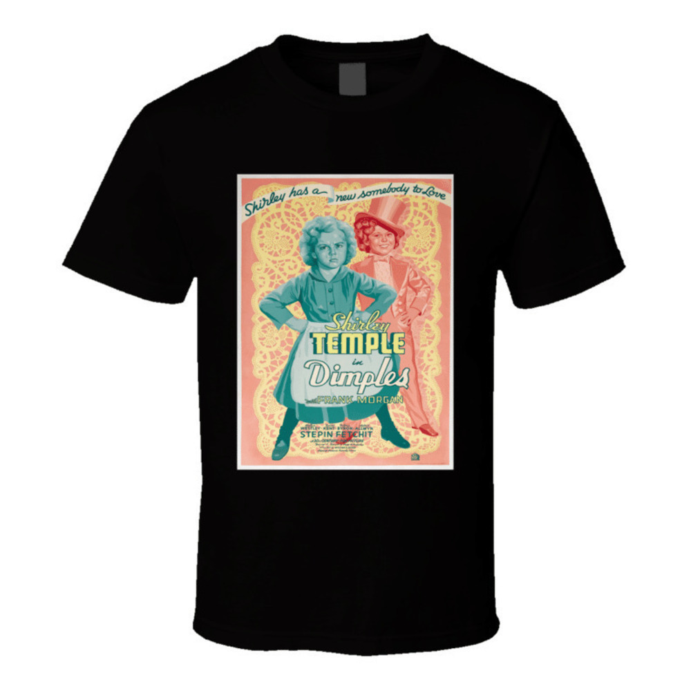 Shirley Temple Dimples Classic Hollywood Graphic Unisex T-Shirt